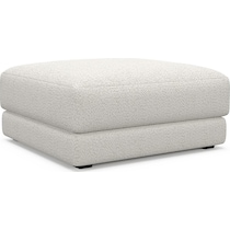 malibu gray ottoman   