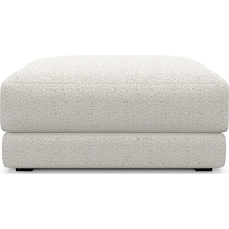 malibu gray ottoman   