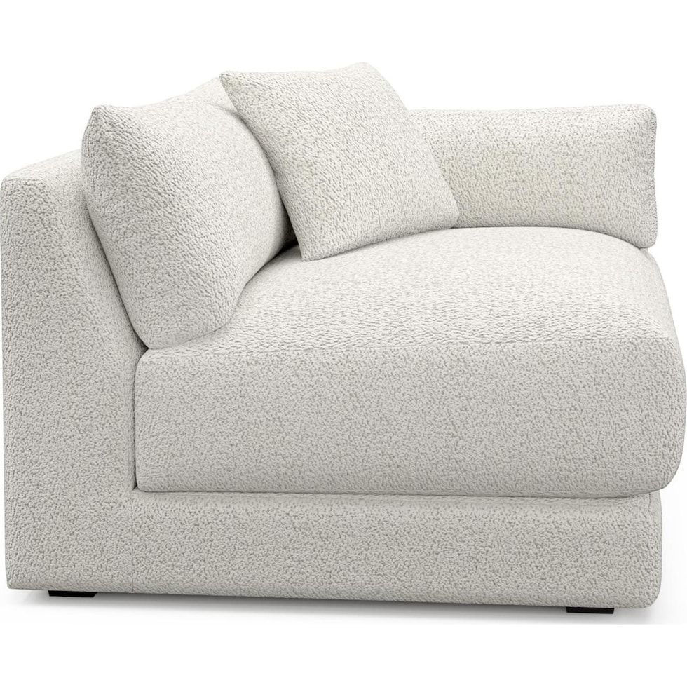 malibu gray right arm facing chair   