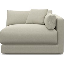 malibu gray right arm facing chair   