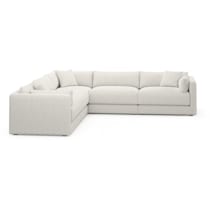 malibu gray sectional   