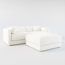 malibu gray sofa   