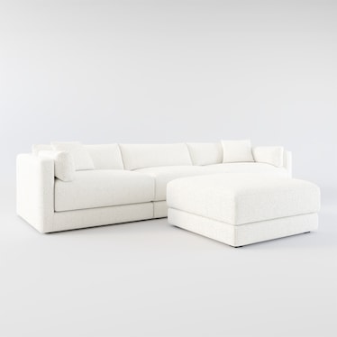 Malibu 3-Piece Sofa and Ottoman