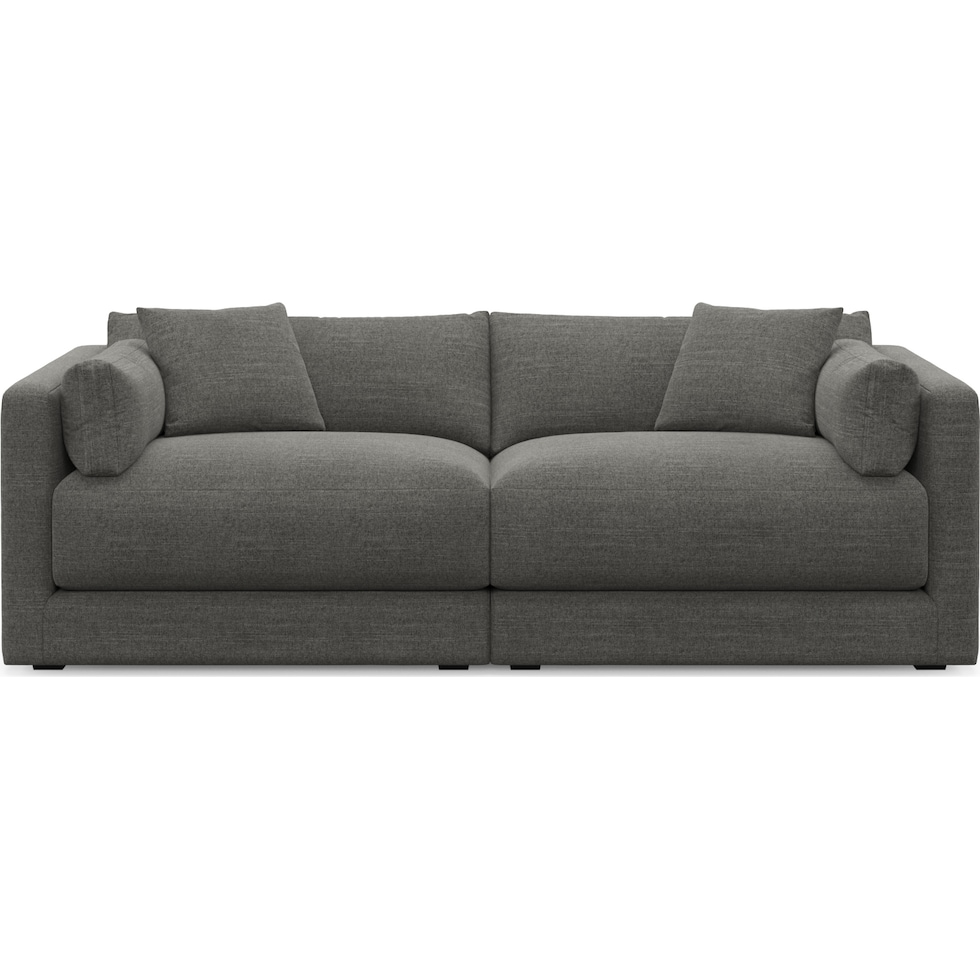 malibu gray sofa   