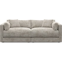 malibu gray sofa   