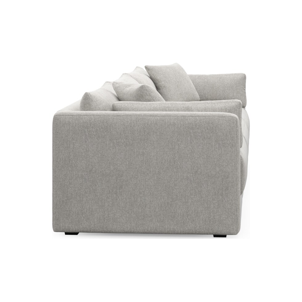 malibu gray sofa   