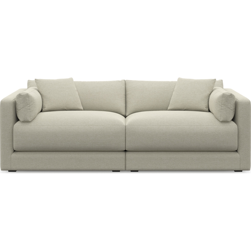 malibu gray sofa   