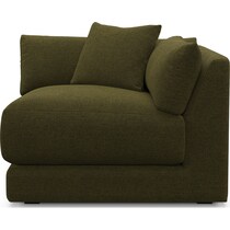 malibu green corner chair   