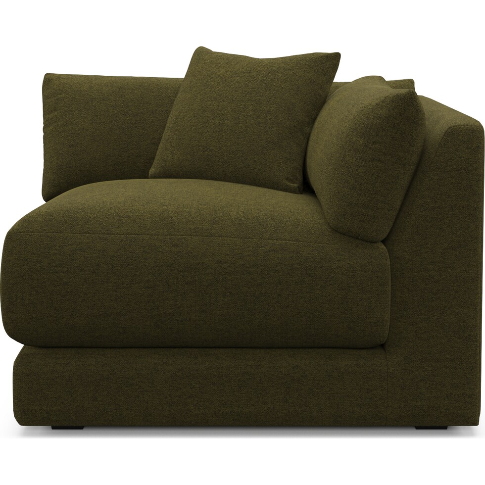 malibu green corner chair   