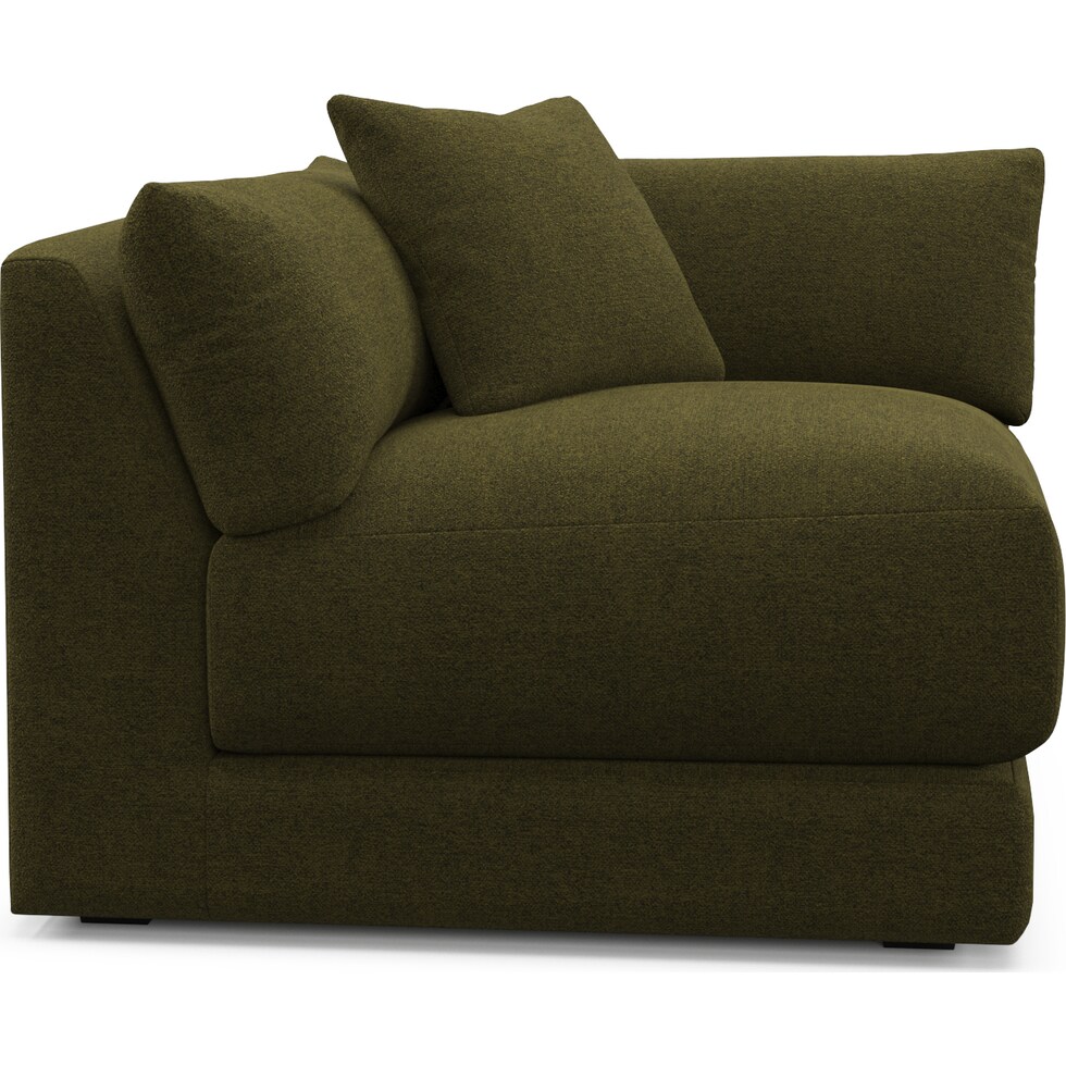 malibu green corner chair   