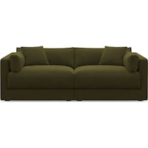 malibu green sofa   