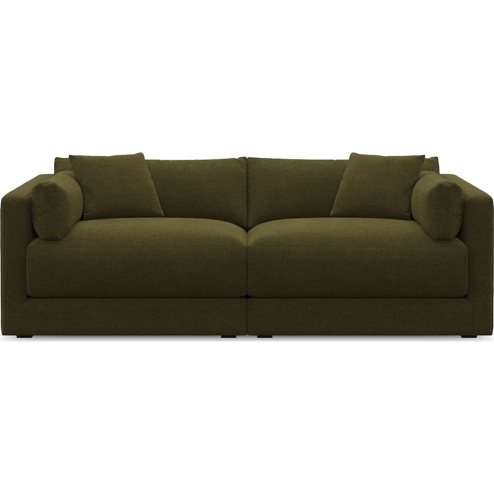 malibu green sofa   