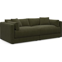 malibu green sofa   