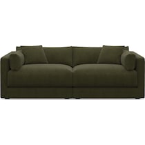 malibu green sofa   