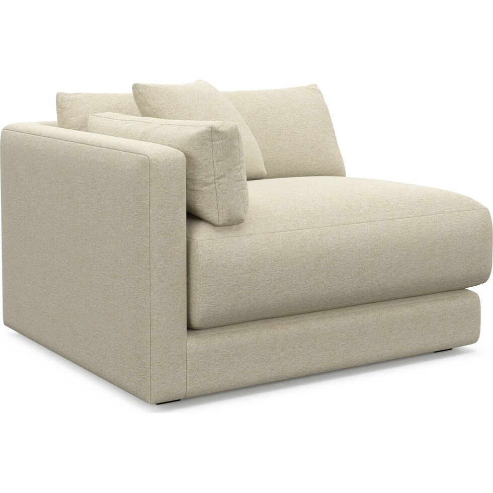 malibu light brown left arm facing chair   