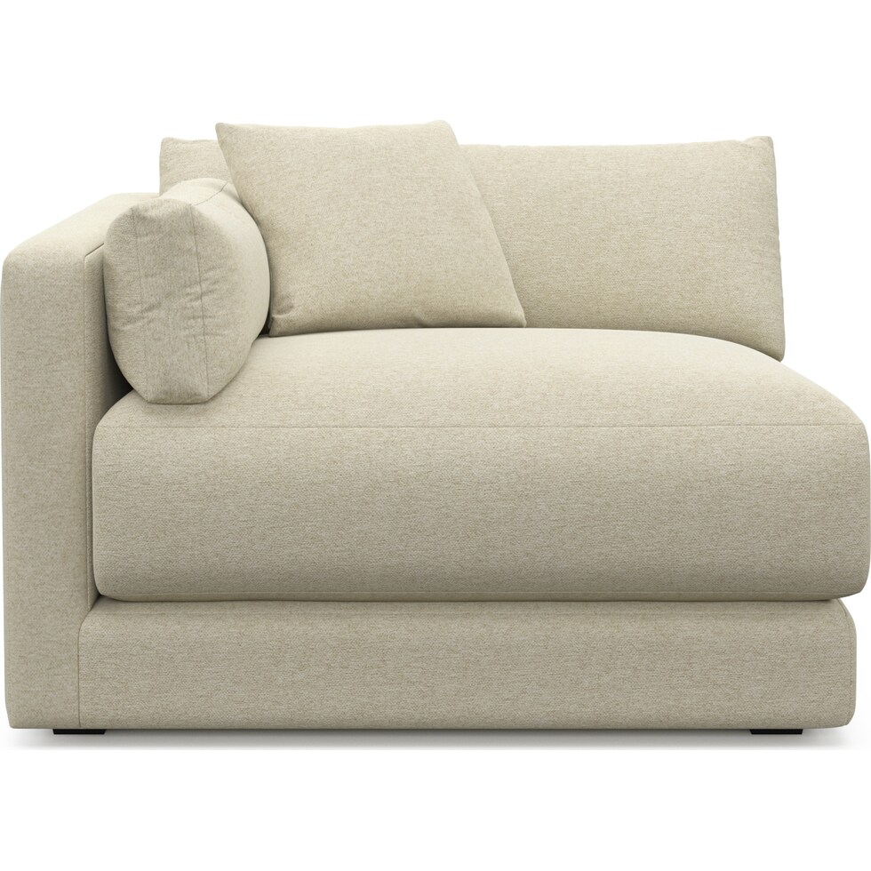 malibu light brown left arm facing chair   