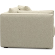 malibu light brown left arm facing chair   