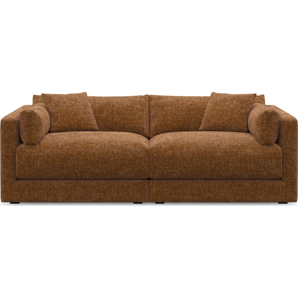 malibu light brown sofa   