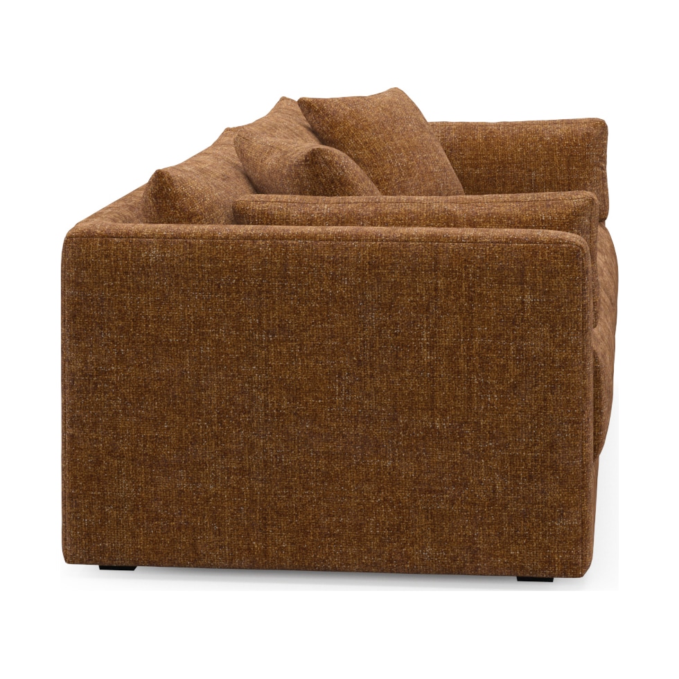 malibu light brown sofa   