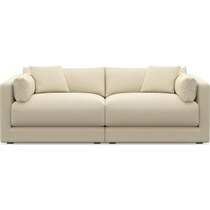 malibu light brown sofa   