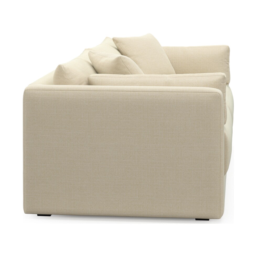 malibu light brown sofa   