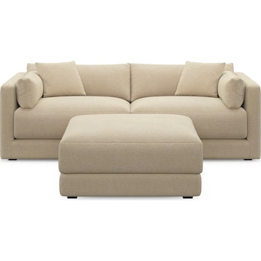 Malibu 2-Piece Sofa and Ottoman