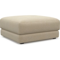 malibu neutral ottoman   