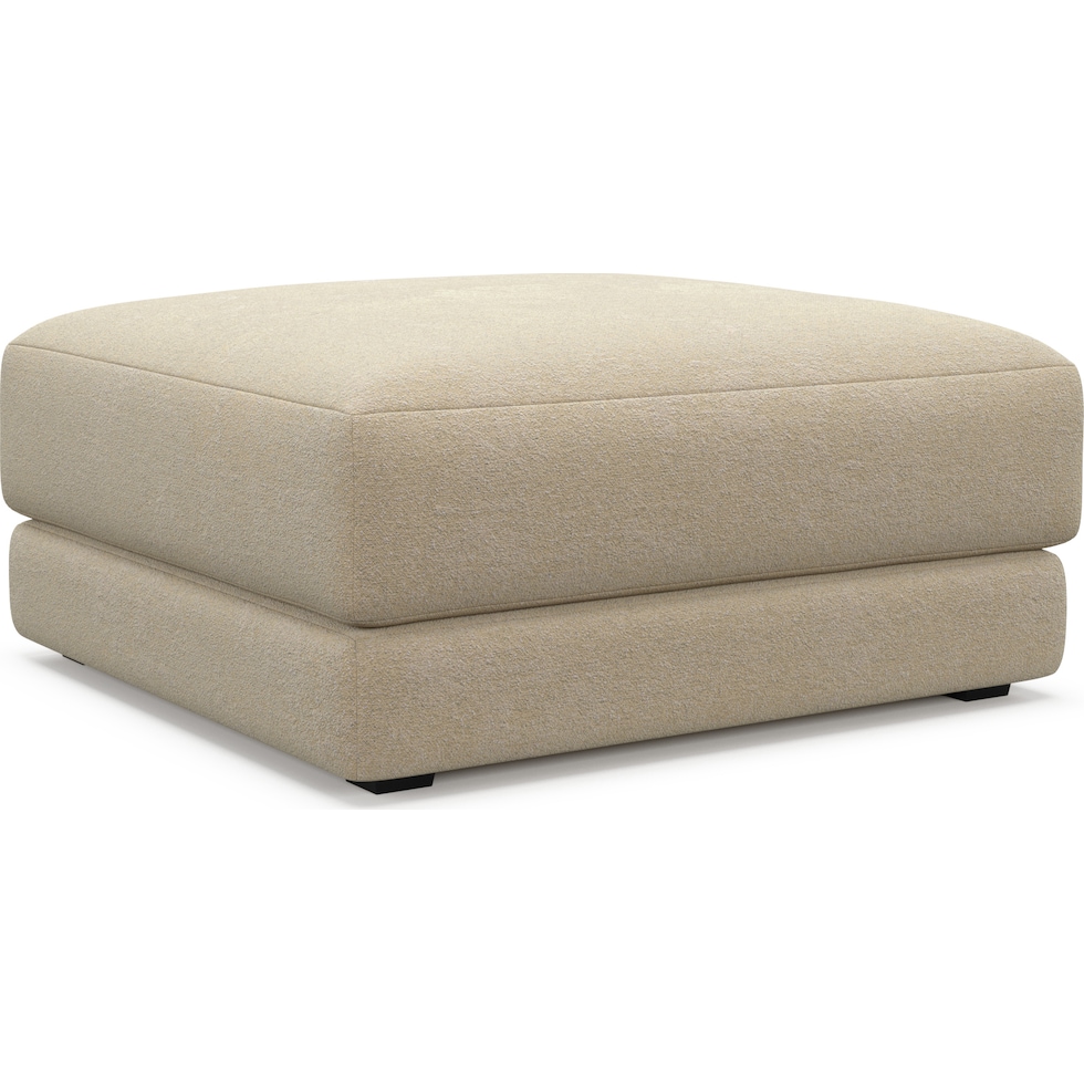 malibu neutral ottoman   