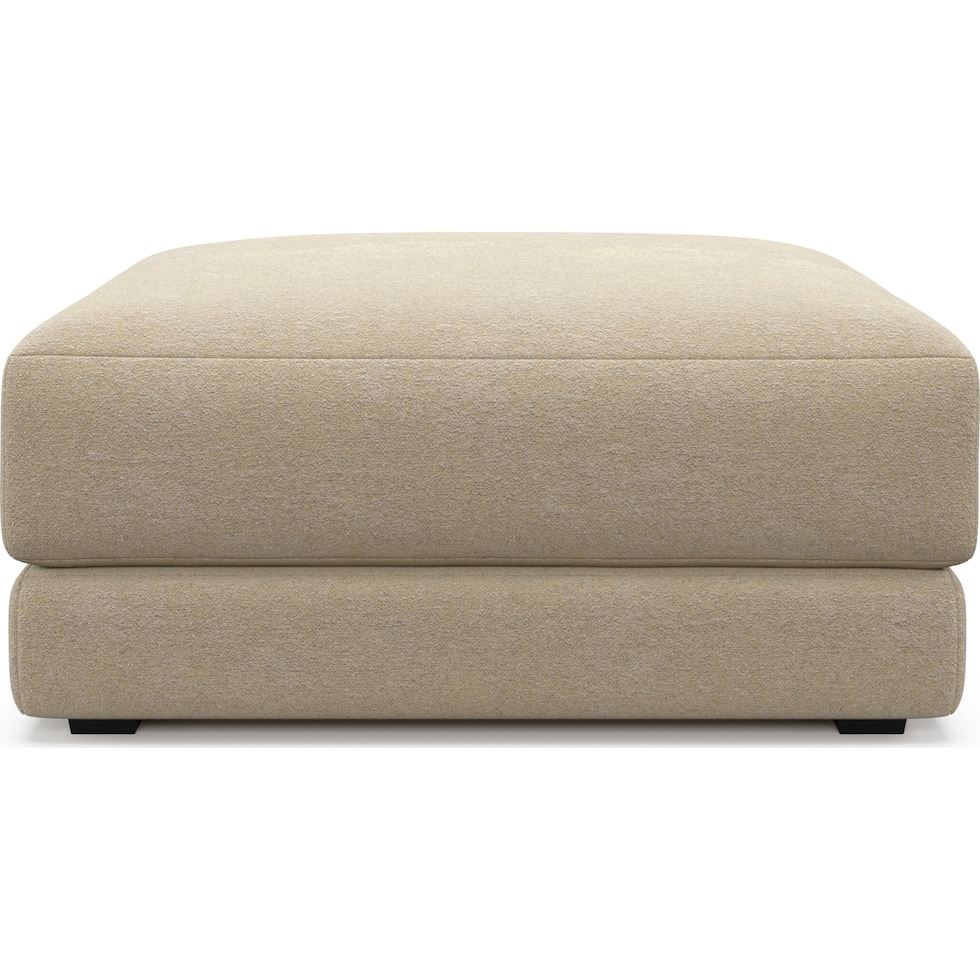 malibu neutral ottoman   