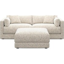 malibu neutral sectional   