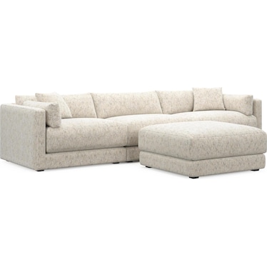 Malibu 3-Piece Sofa and Ottoman