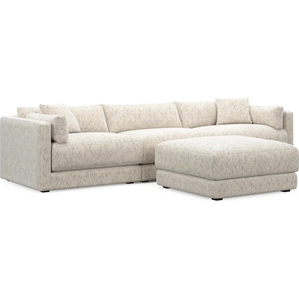 malibu neutral sectional   