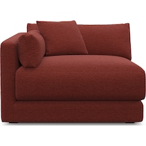 malibu red left arm facing chair   