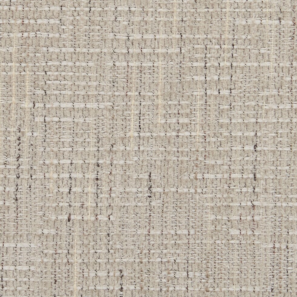 malibu white ottoman   