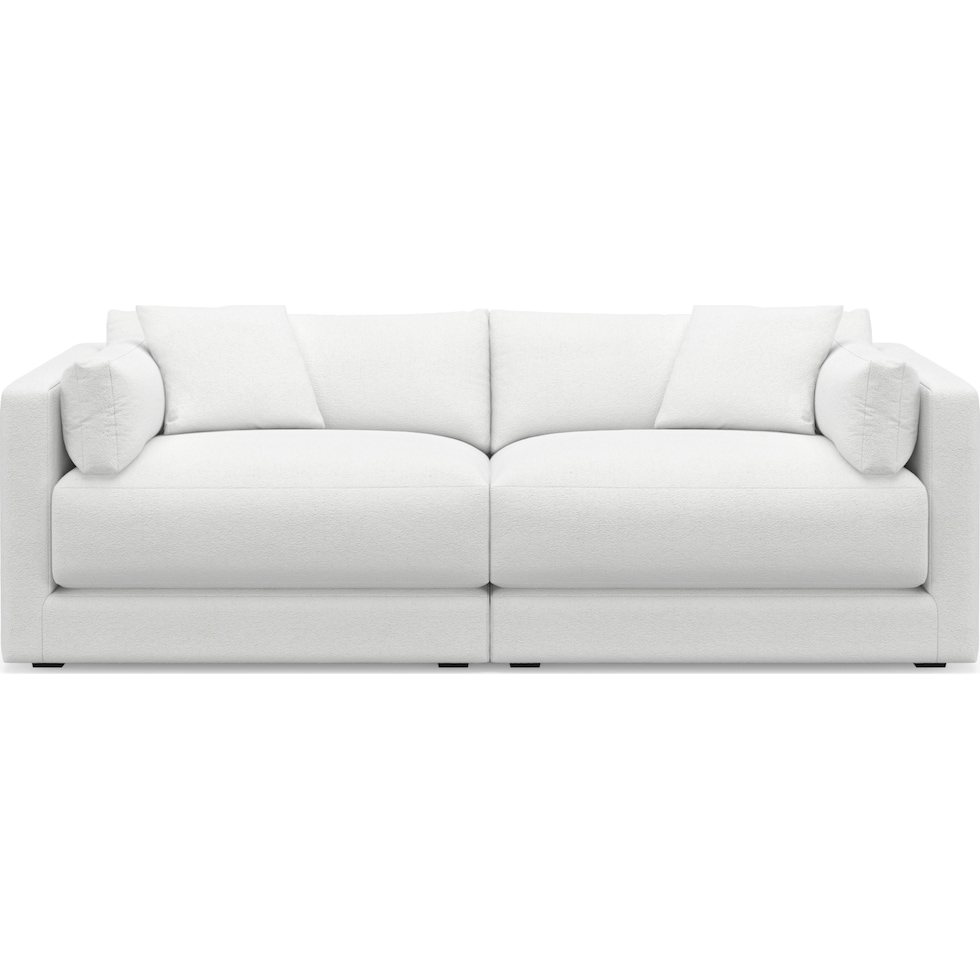 malibu white sofa   