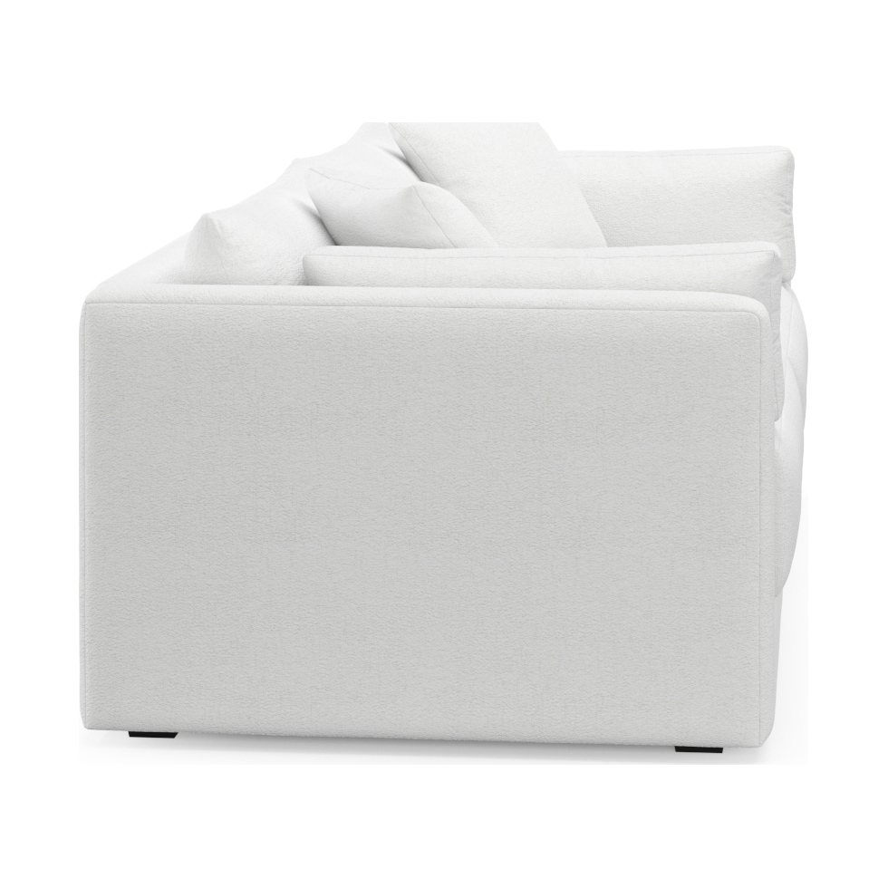 malibu white sofa   