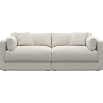 malibu white sofa   