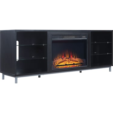 Mallorie TV Stand with Fireplace