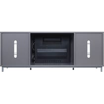 mallorie gray fireplace tv stand   