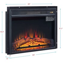 mallorie neutral fireplace tv stand   