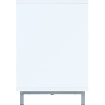 mallorie white fireplace tv stand   
