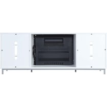 mallorie white fireplace tv stand   