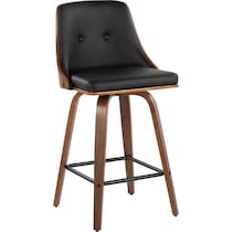 mally black counter height stool   