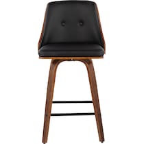 mally black counter height stool   