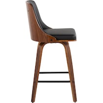 mally black counter height stool   
