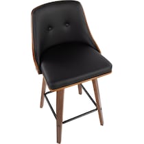 mally black counter height stool   