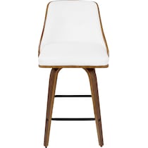 mally white counter height stool   