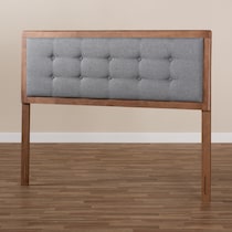 malmo gray king headboard   
