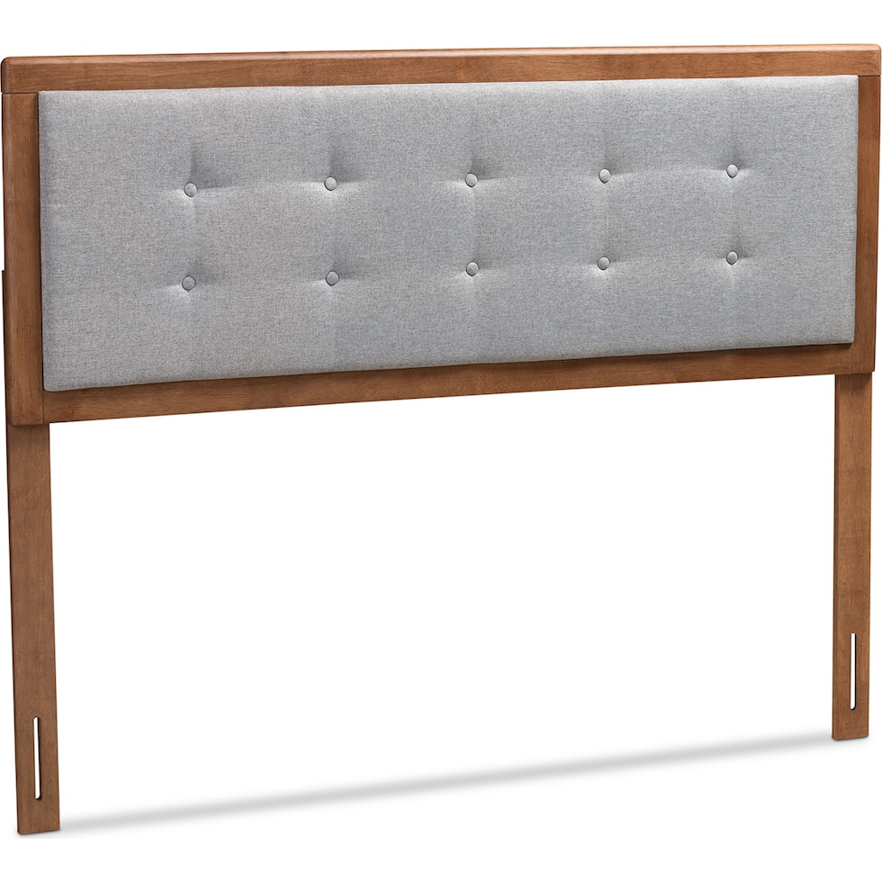 malmo gray queen headboard   