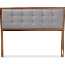 malmo gray queen headboard   
